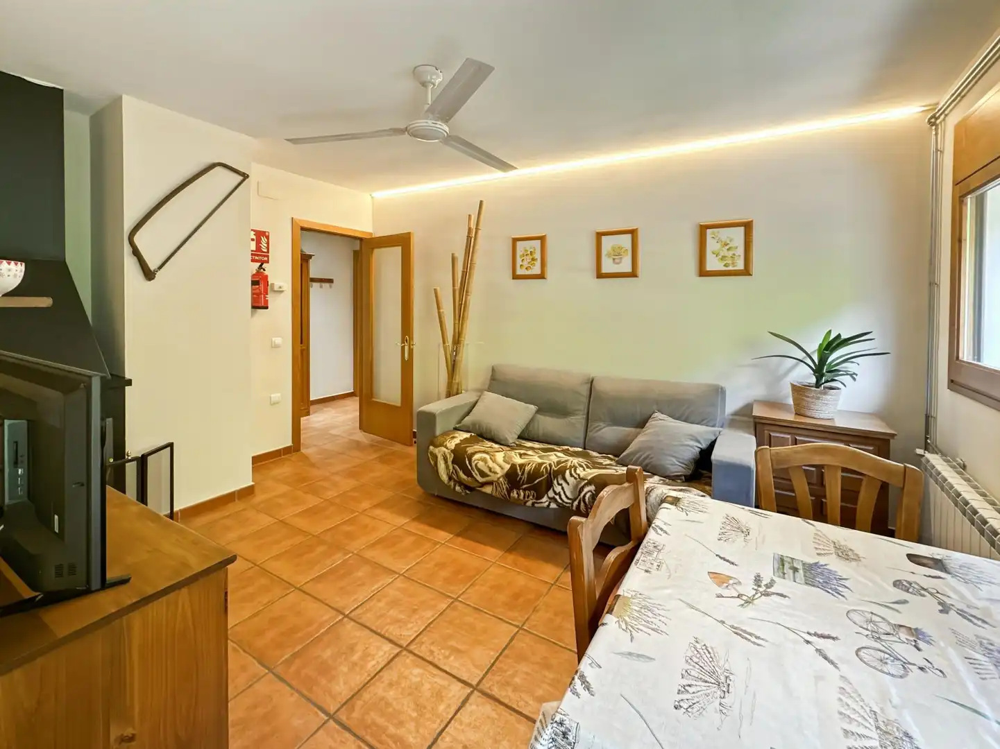 Sala de estar de Piso de alquiler en Guardiola de Berguedà