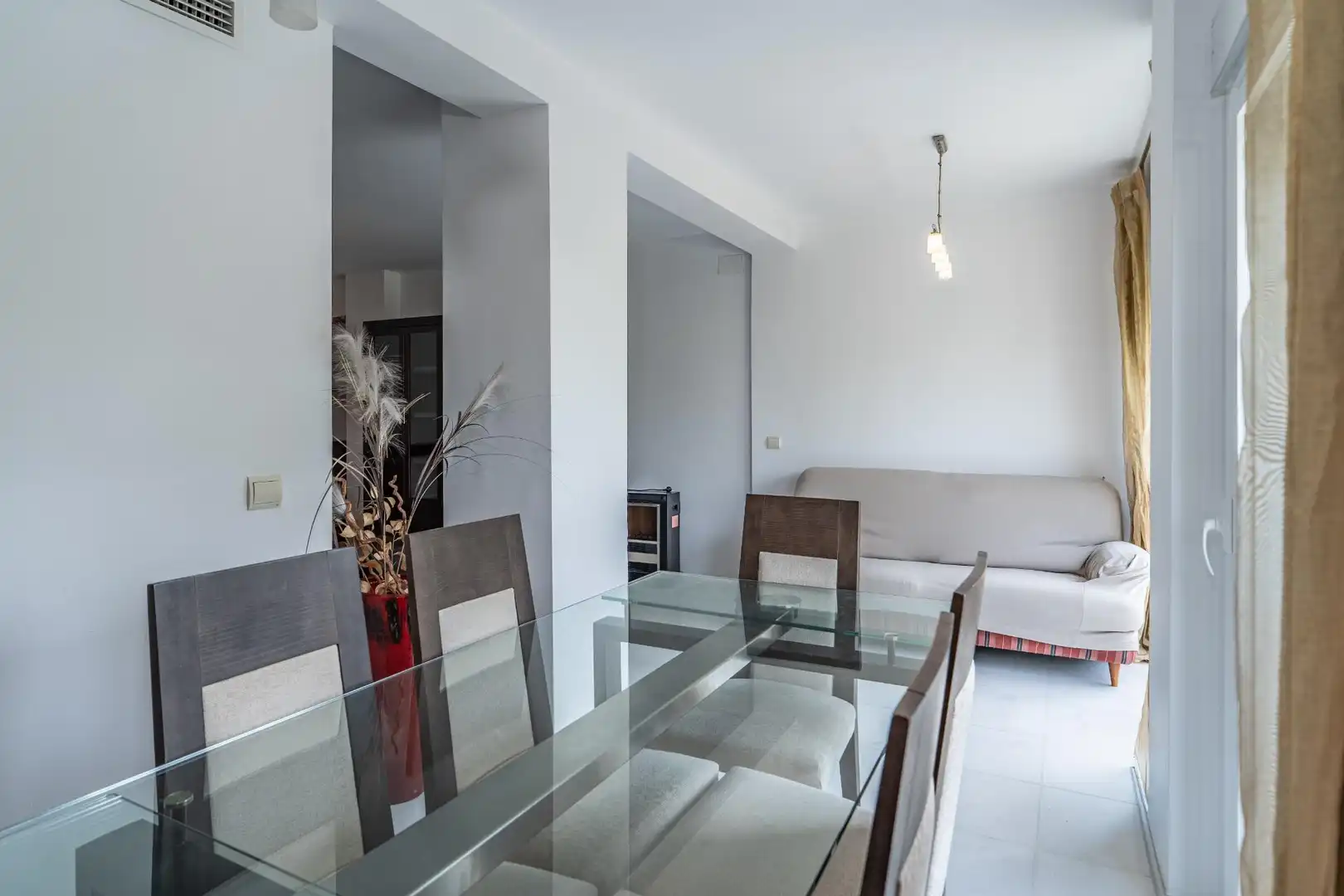 Dining room of Flat for rent in Sevilla  with Air Conditioner, Heating and Furnished
