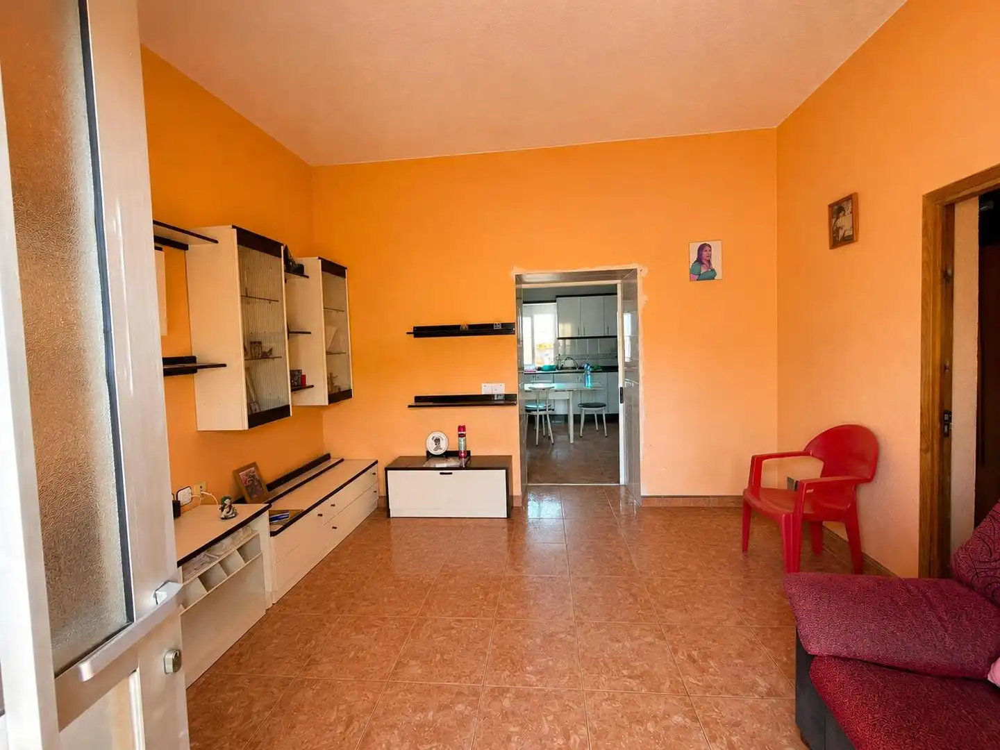Sala d'estar de Casa adosada en venda en Águilas amb Terrassa