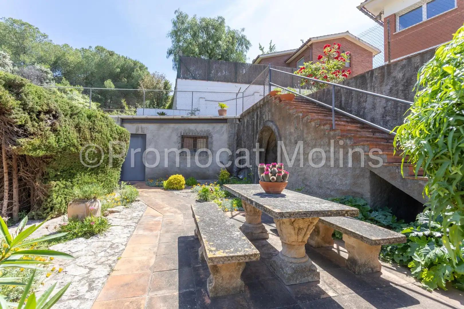 Jardín de Casa o chalet en venta en La Palma de Cervelló con Calefacción, Jardín privado y Terraza