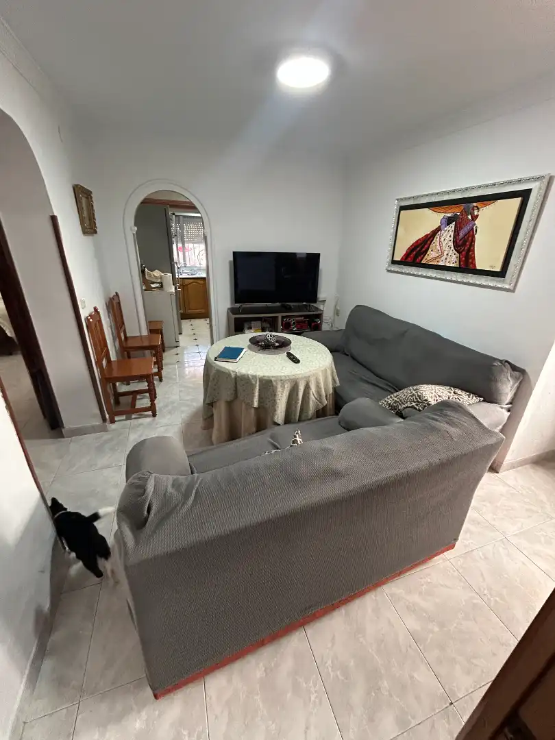 Sala d'estar de Casa adosada en venda en Vélez-Málaga amb Aire condicionat, Calefacció i Terrassa