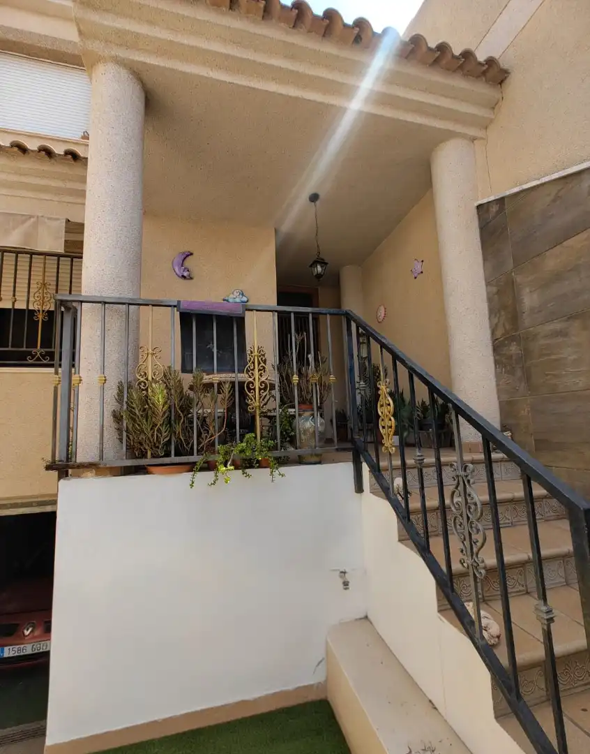Terrassa de Casa adosada en venda en Las Torres de Cotillas amb Jardí privat, Terrassa i Piscina