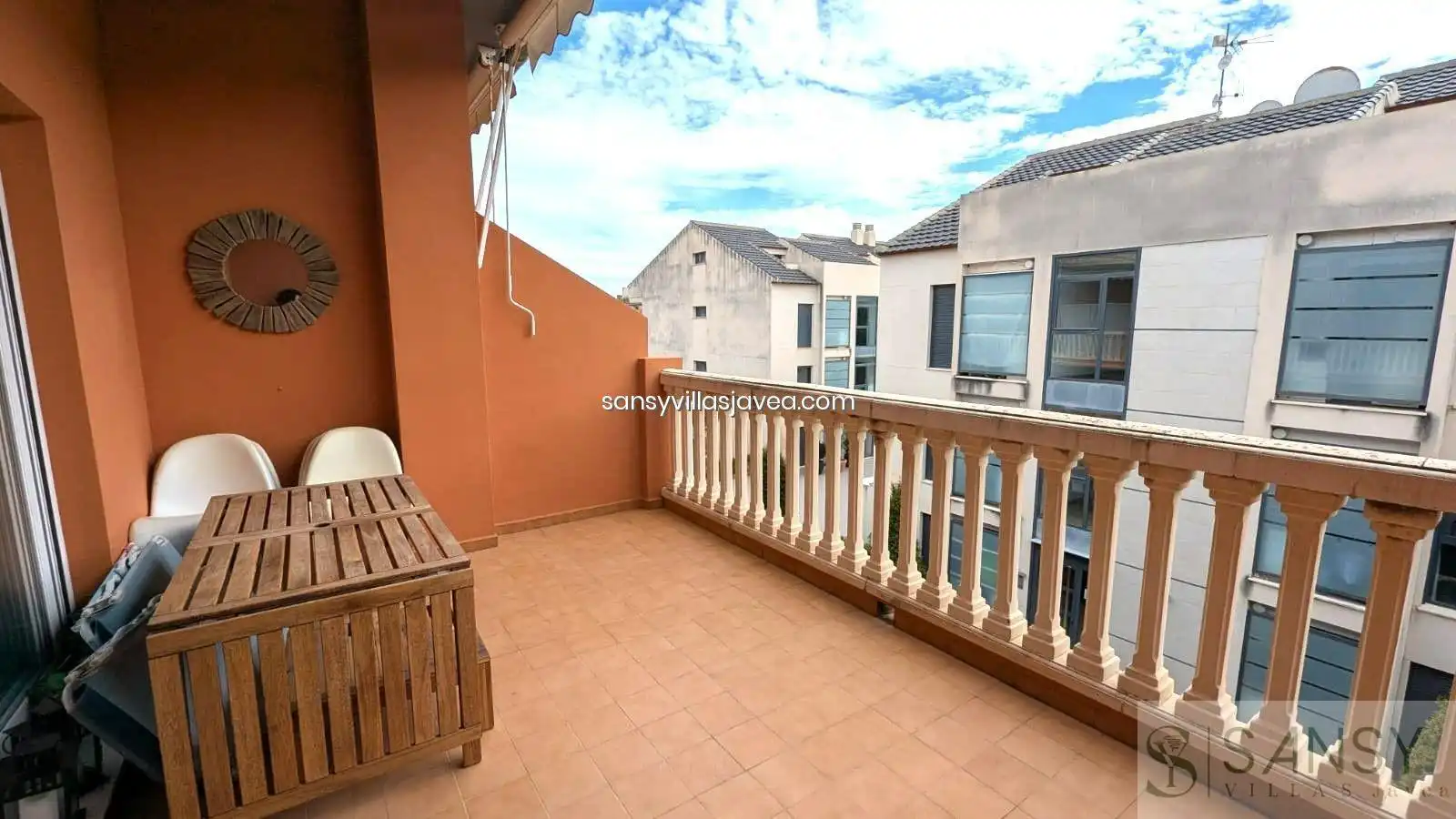 Terrassa de Dúplex en venda en Jávea / Xàbia amb Aire condicionat, Calefacció i Piscina comunitària