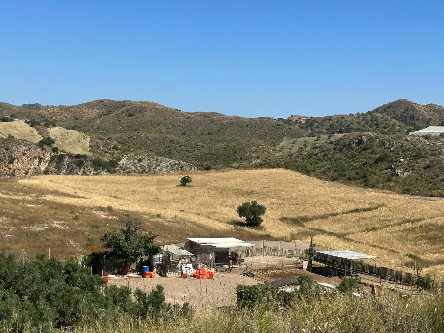 Finca rústica de lloguer en Mazarrón amb Terrassa, Piscina i Moblat