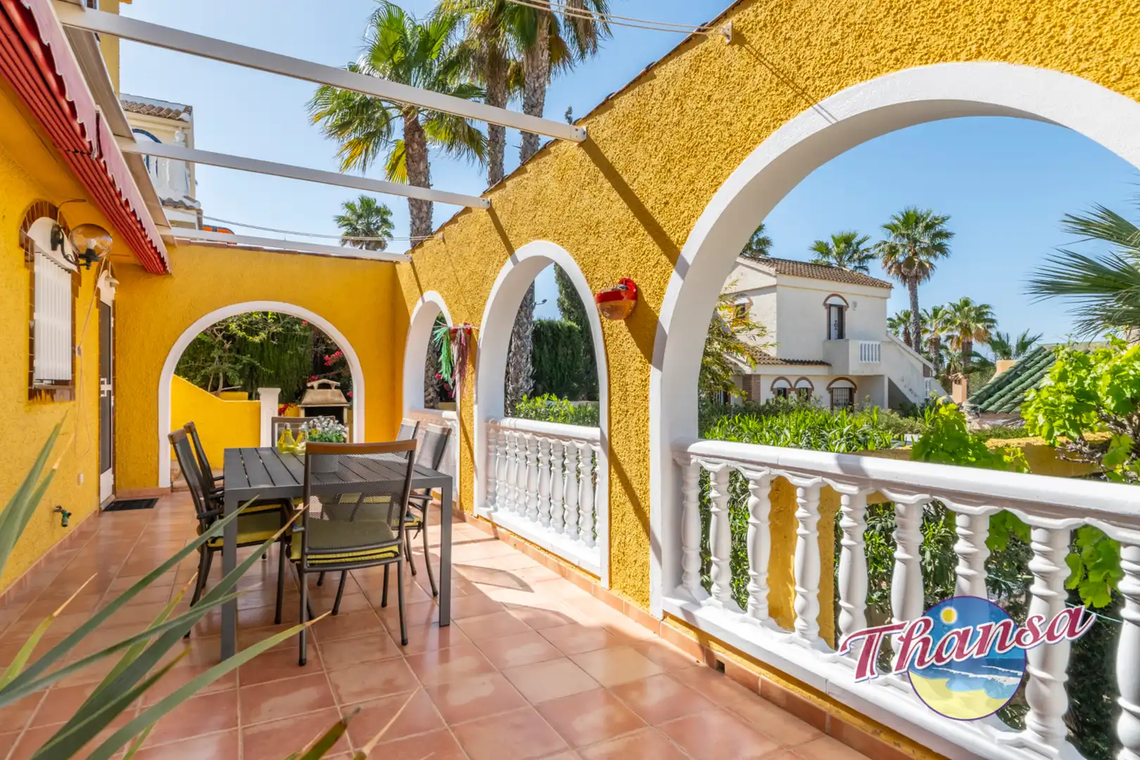 Terrassa de Casa o xalet en venda en Santa Pola amb Aire condicionat, Calefacció i Jardí privat