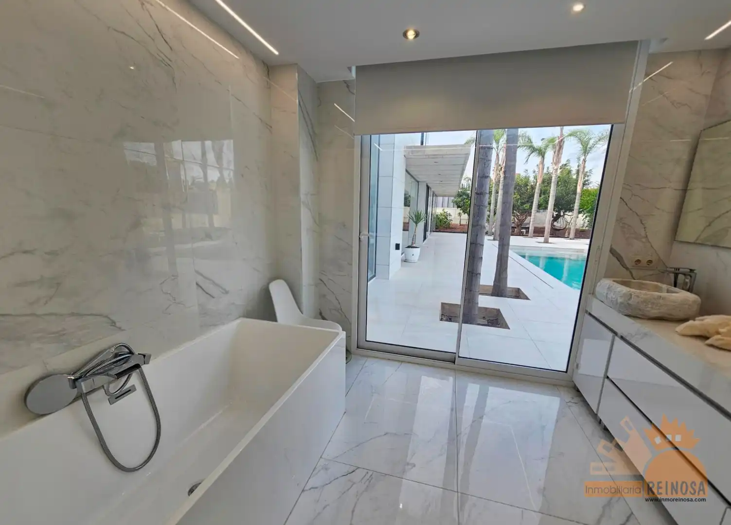Baño de Casa o chalet en venta en Molina de Segura con Aire acondicionado, Jardín privado y Terraza