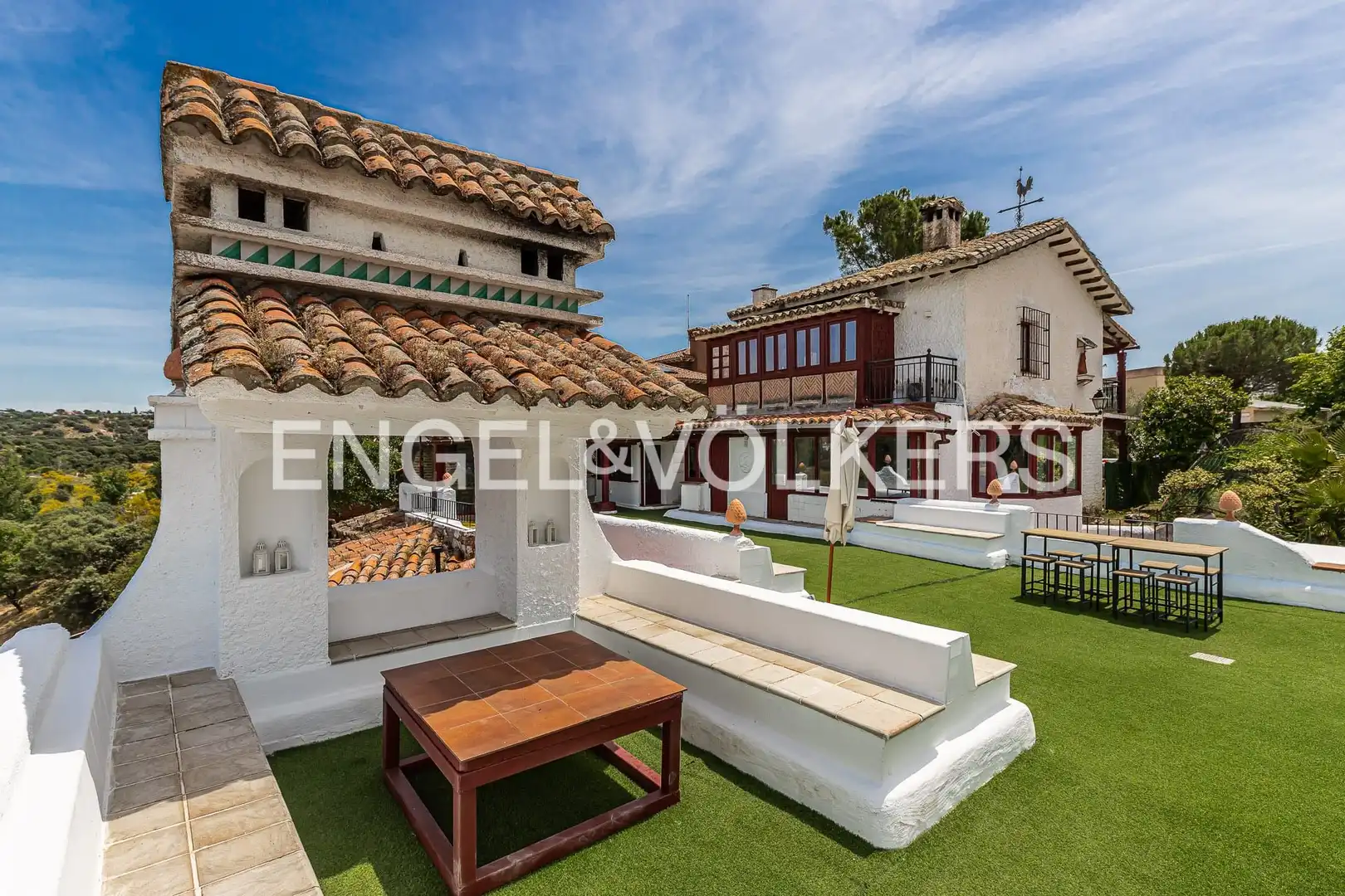 Terraza de Casa o chalet de alquiler en Las Rozas de Madrid con Calefacción, Jardín privado y Terraza