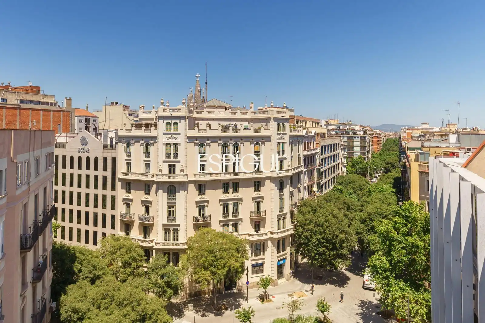 Exterior view of Attic for sale in Barcelona  with Air Conditioner, Heating and Parquet flooring