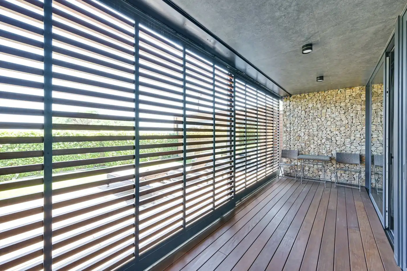 Terrasse von Haus oder Chalet zum Verkauf in Lloret de Mar mit Klimaanlage, Heizung und Privatgarten