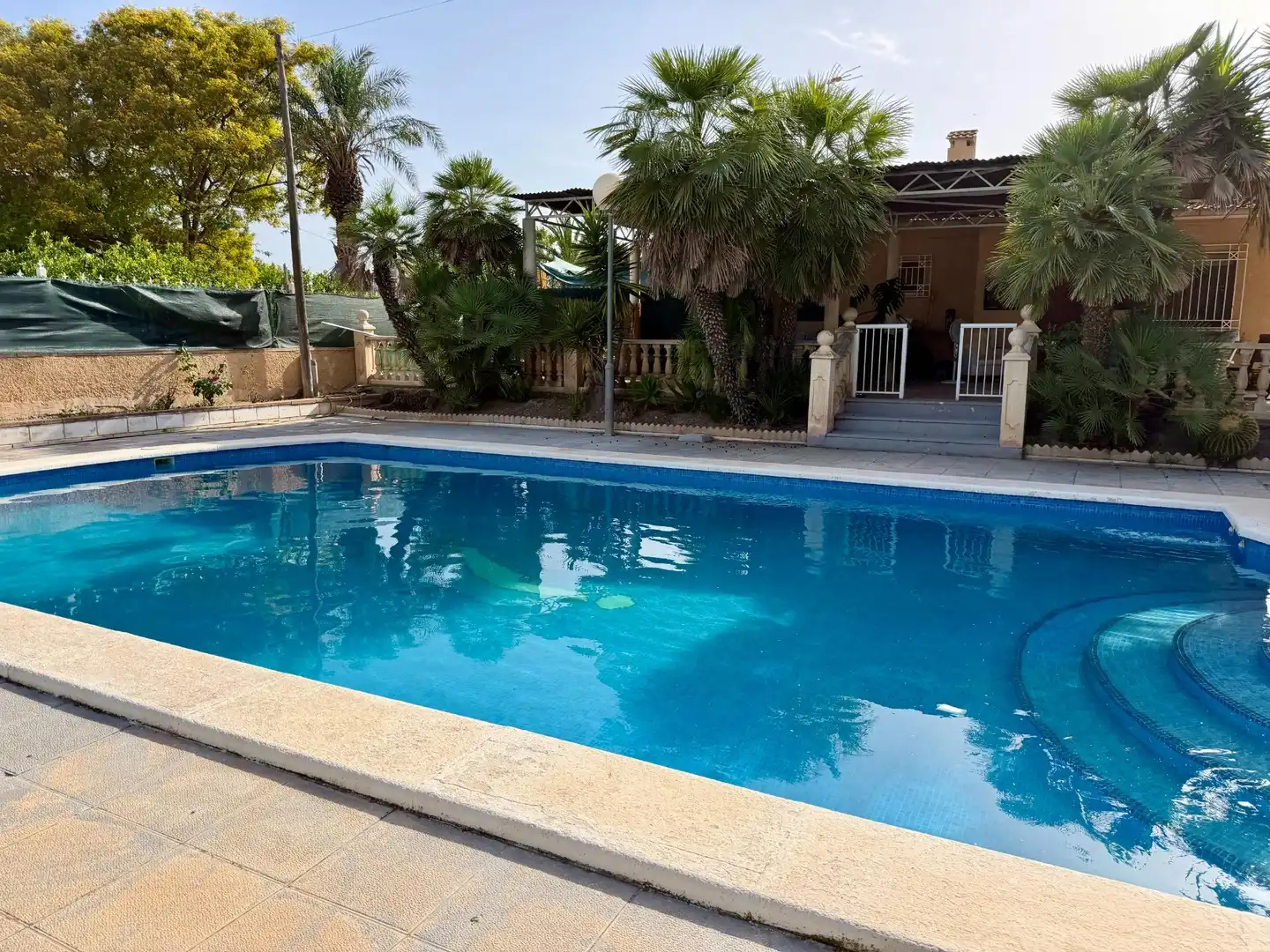 Swimming pool of Houses for rent in Elche / Elx  with Air Conditioner, Heating and Private garden