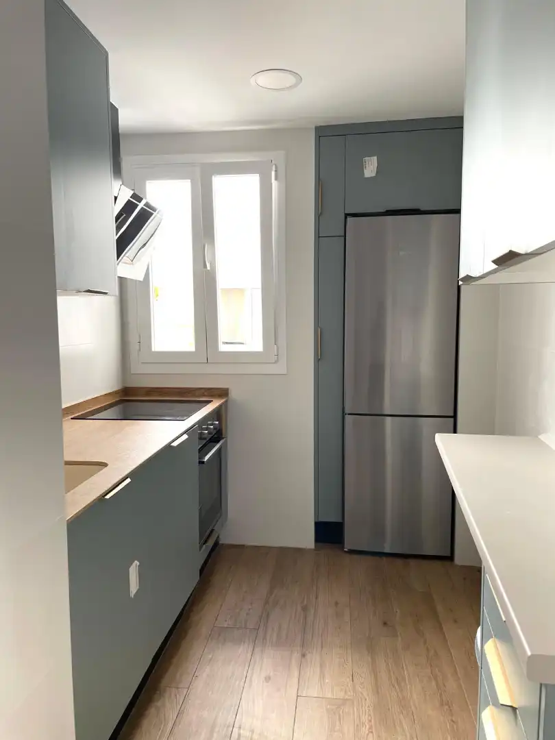 Küche von Wohnung zur Miete in Zaragoza mit Heizung, Möbliert und Ofen