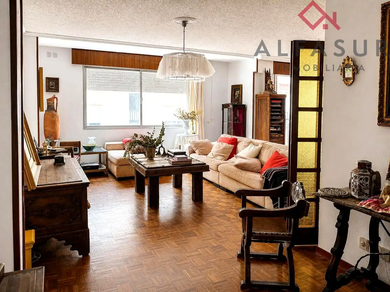 Sala de estar de Piso en venta en Málaga con Aire acondicionado, Terraza y Trastero