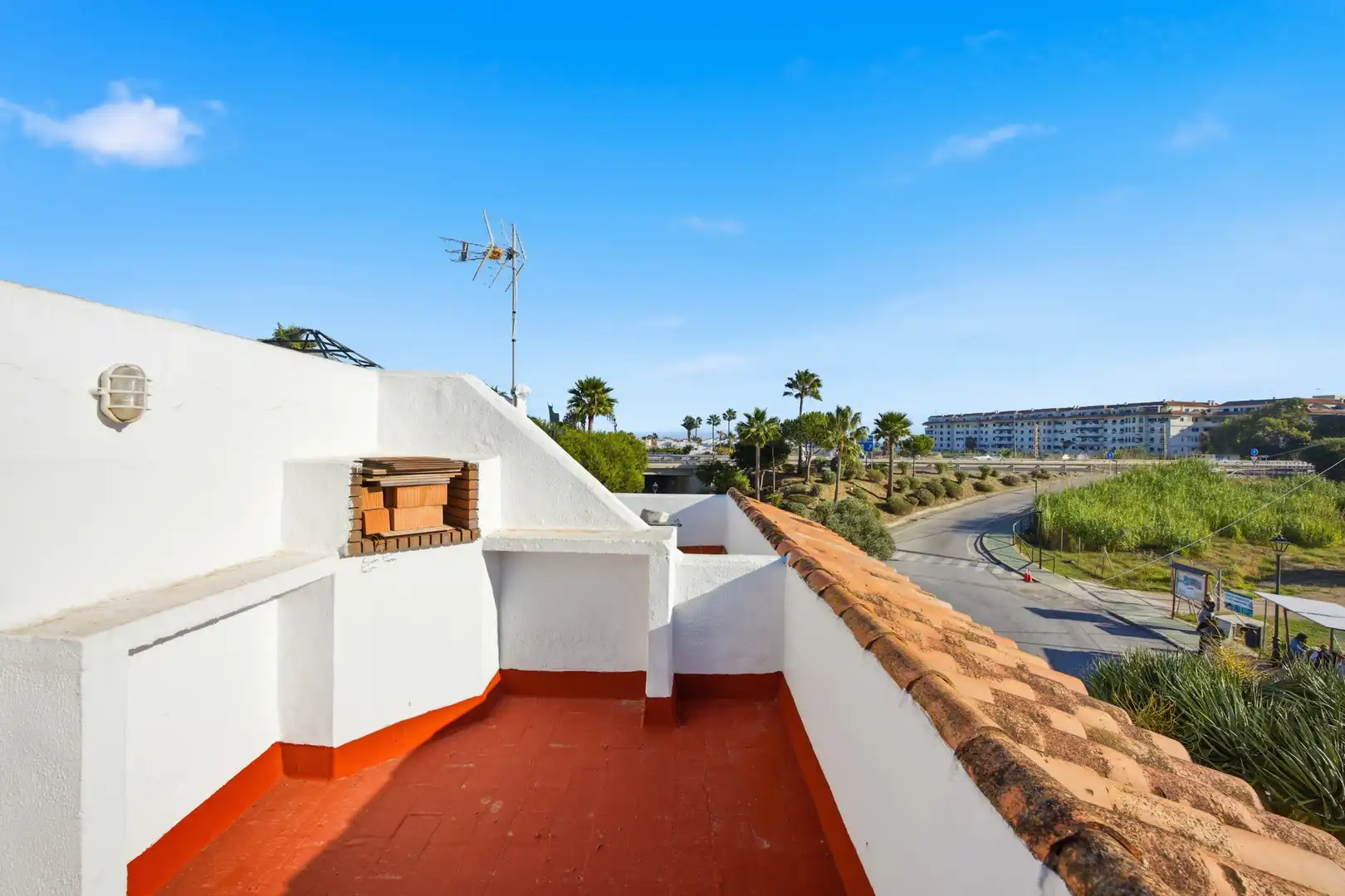 Terraza de Casa o chalet en venta en Casares con Jardín privado, Terraza y Piscina