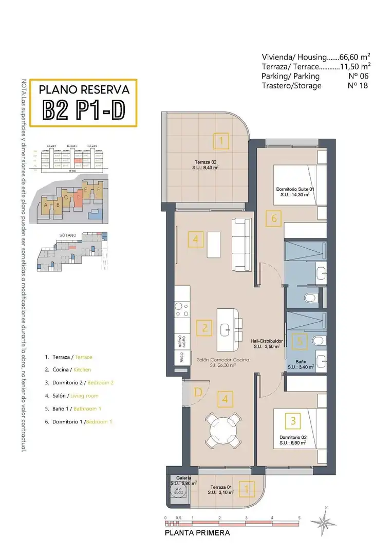 Apartamento con piscina en venta en N/A, imagen 10