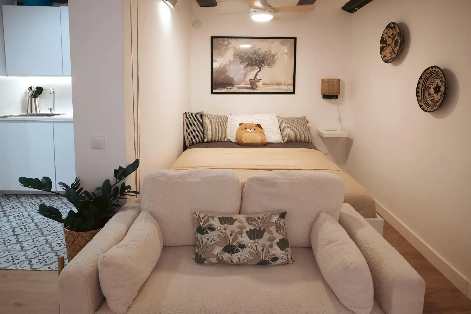 Bedroom of Study for sale in Barcelona  with Heating, Furnished and Microwave