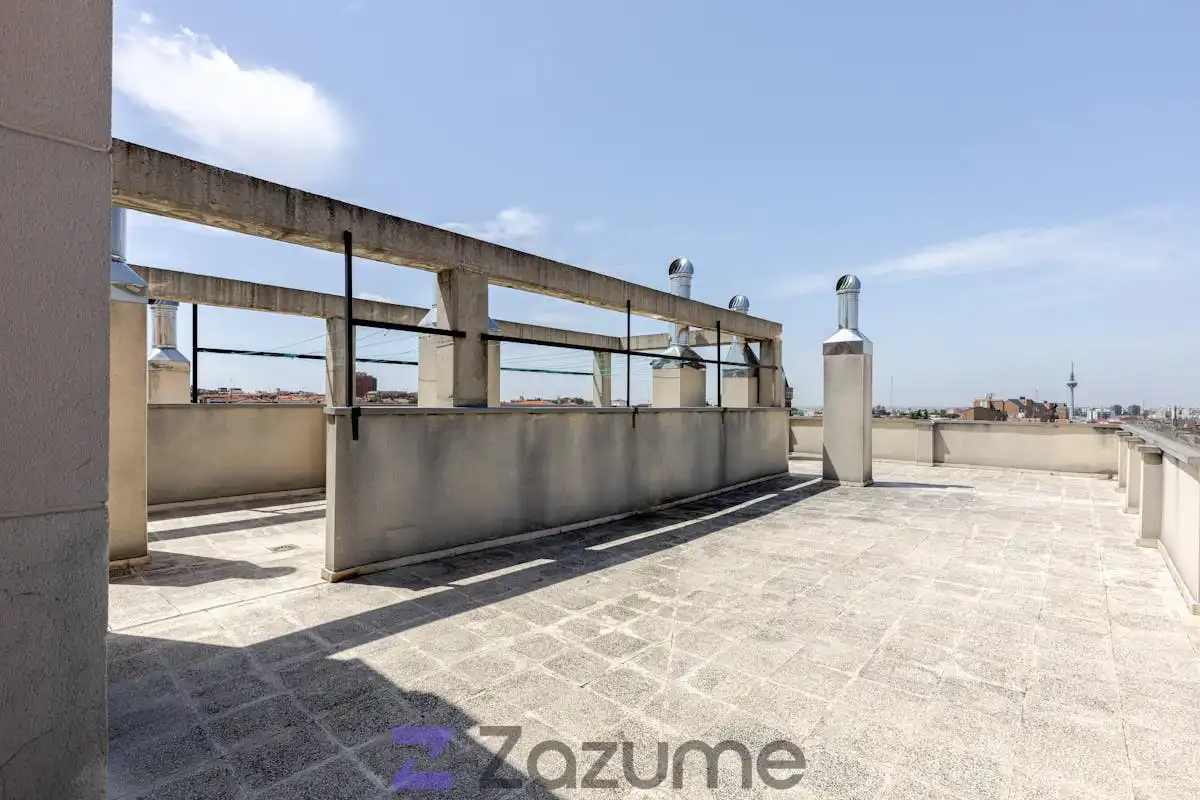 Terraza de Piso de alquiler en Madrid con Aire acondicionado, Calefacción y Piscina