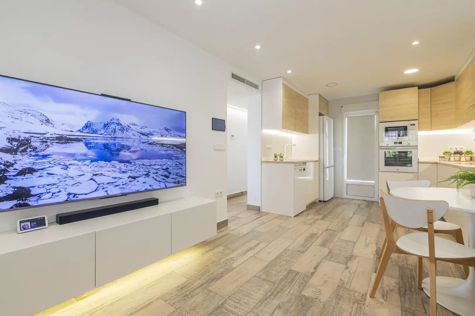 Sala de estar de Casa o chalet en venta en San Fulgencio con Aire acondicionado, Calefacción y Jardín privado