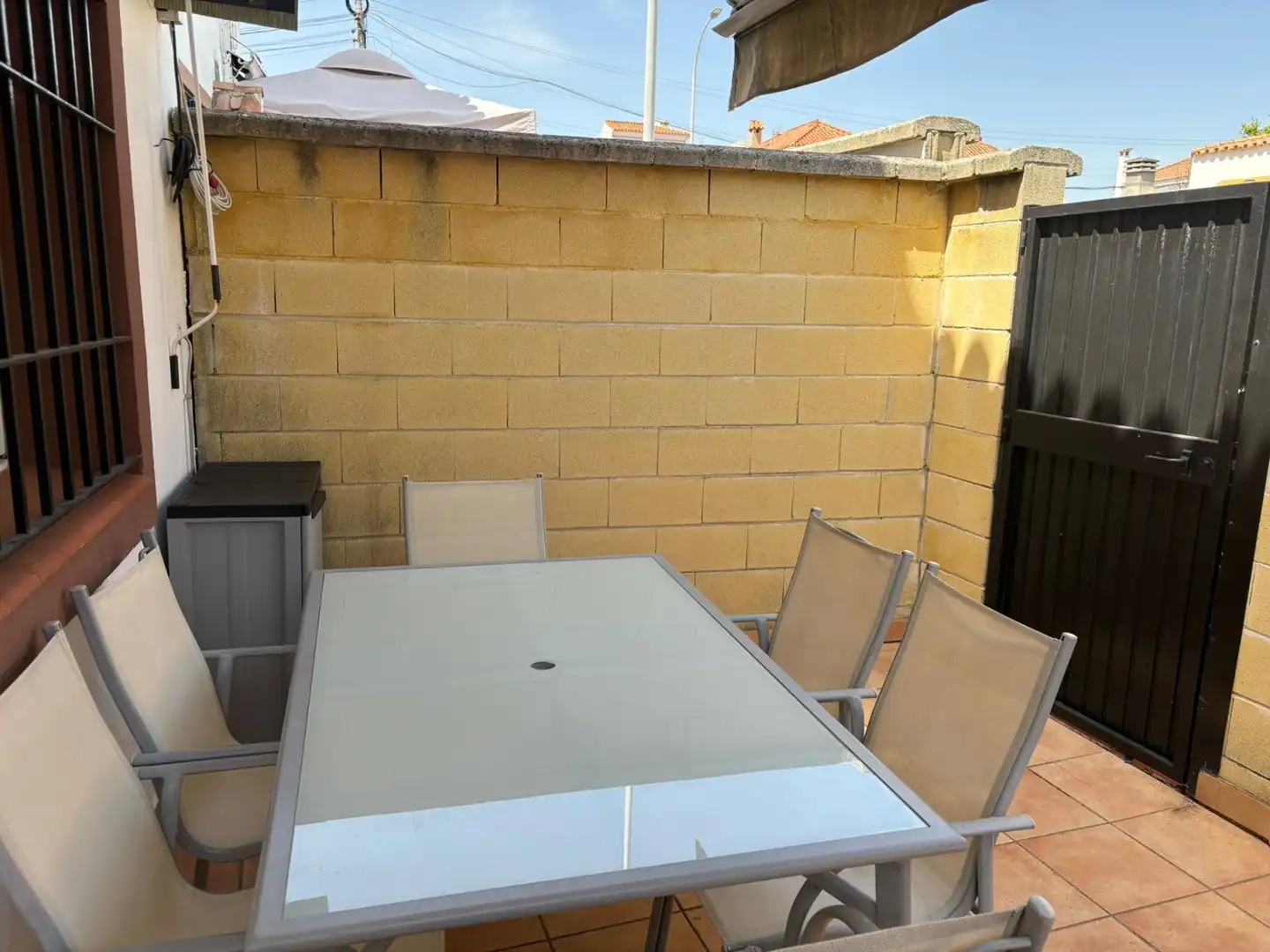 Terraza de Casa adosada de alquiler en Algeciras con Terraza, Amueblado y Horno