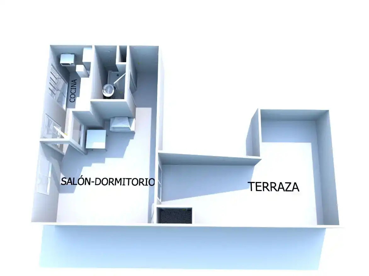 Habitación de Piso en venta en Madrid con Aire acondicionado, Parquet y Amueblado