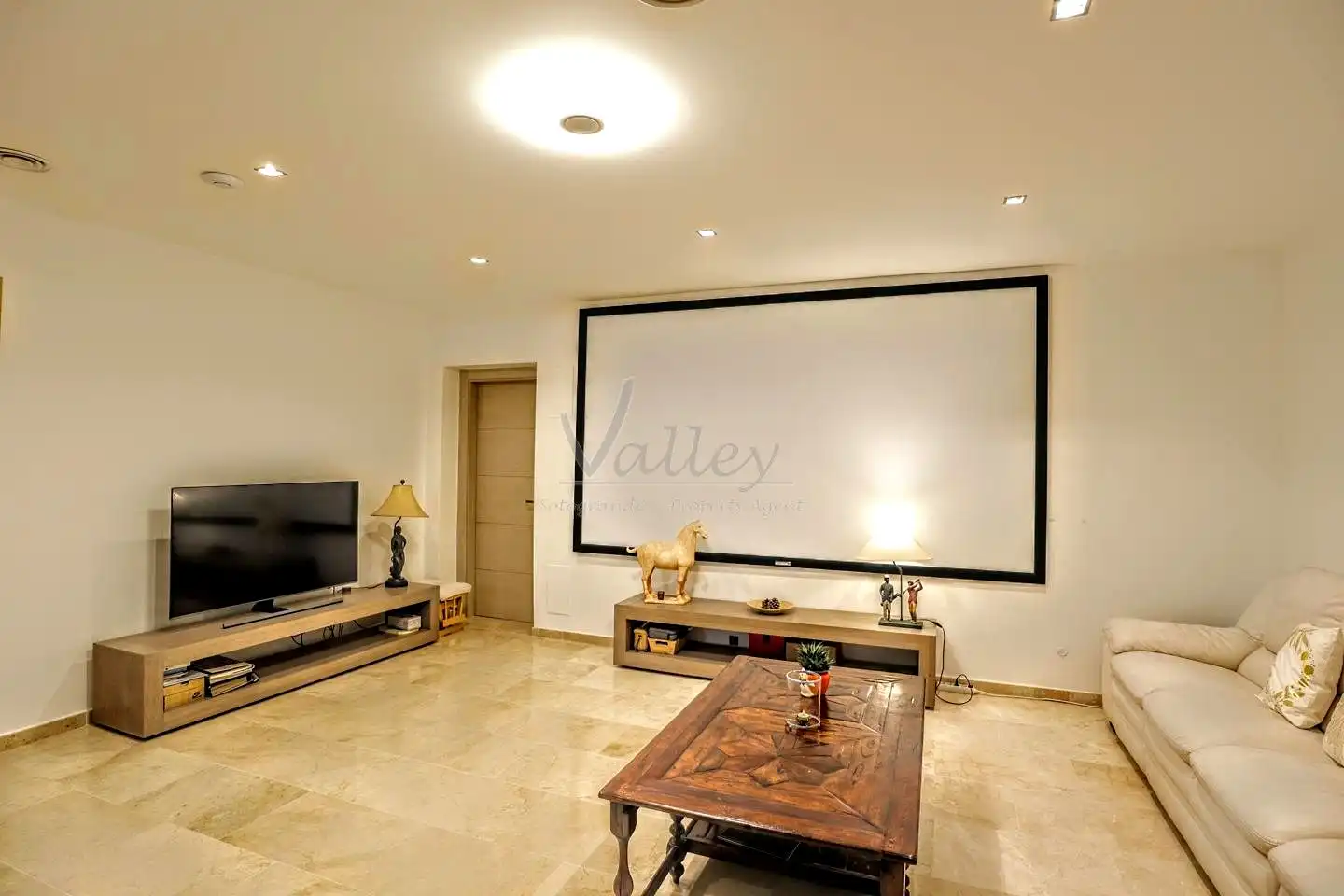 Sala de estar de Casa o chalet de alquiler en Sotogrande con Aire acondicionado, Jardín privado y Terraza