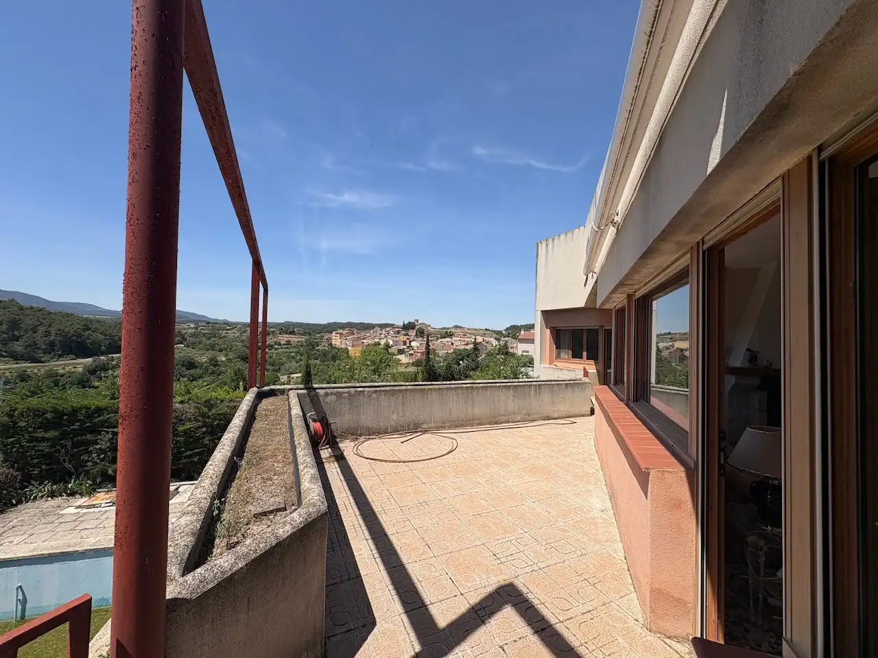 Terrassa de Casa o xalet en venda en Vimbodí i Poblet amb Aire condicionat, Calefacció i Jardí privat