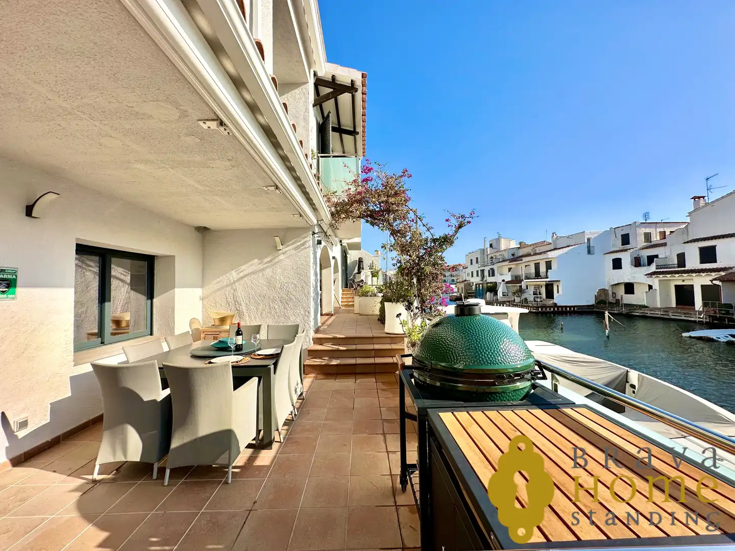 Terraza de Casa o chalet en venta en Empuriabrava con Aire acondicionado, Terraza y Piscina
