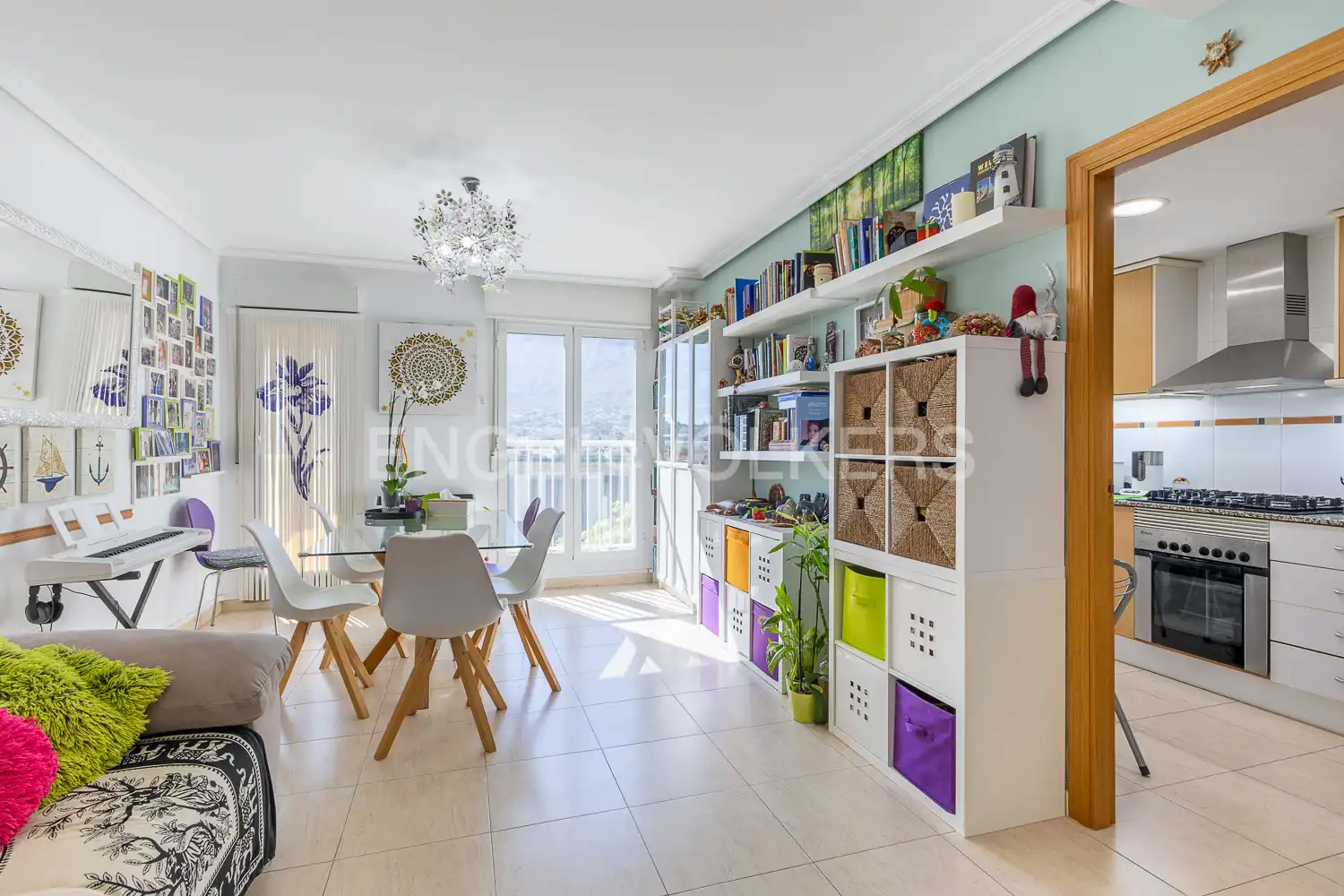 Dining room of Flat for sale in Dénia  with Air Conditioner, Heating and Swimming Pool