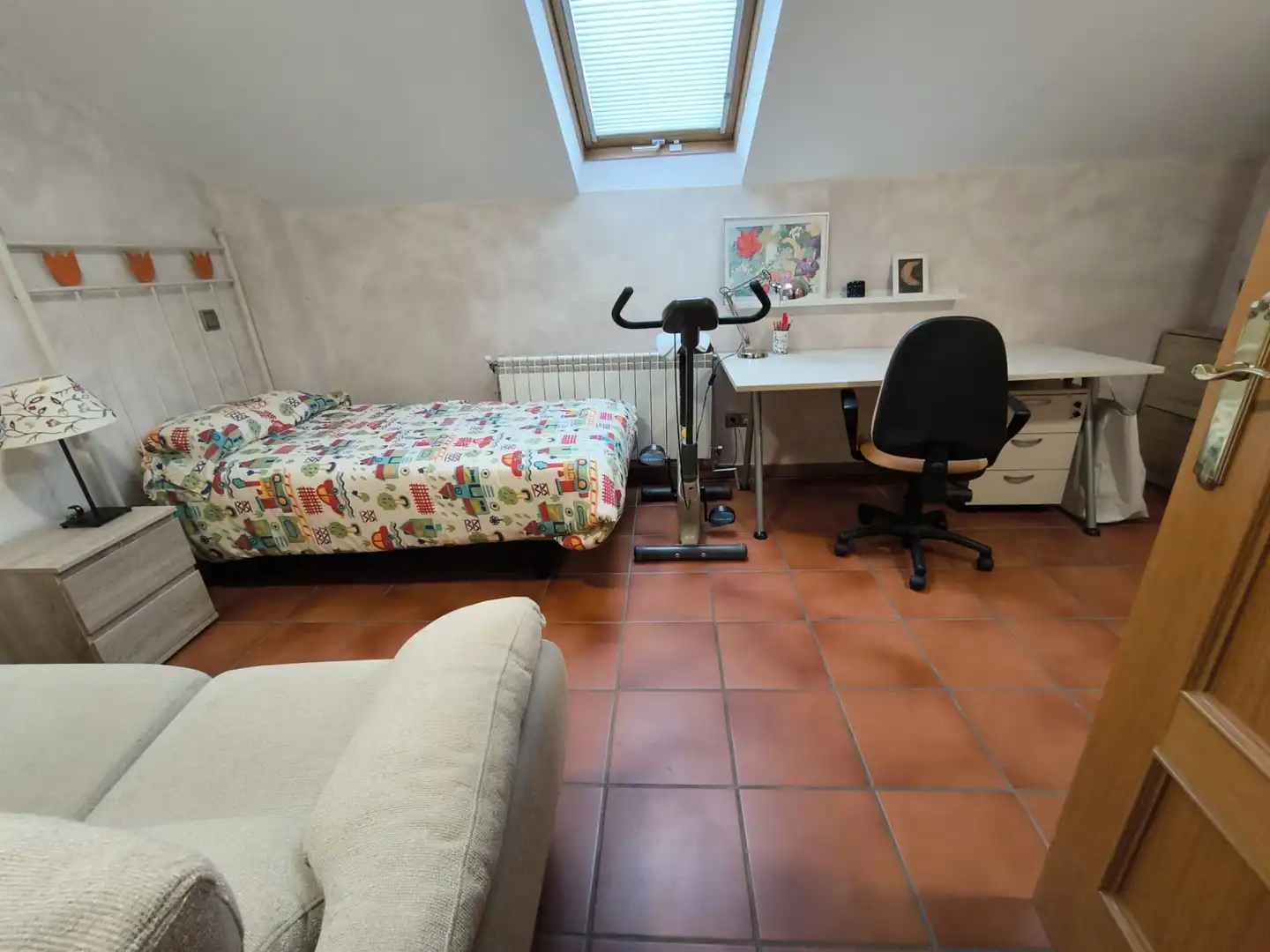 Dormitori de Casa adosada en venda en Galapagar amb Calefacció, Jardí privat i Terrassa