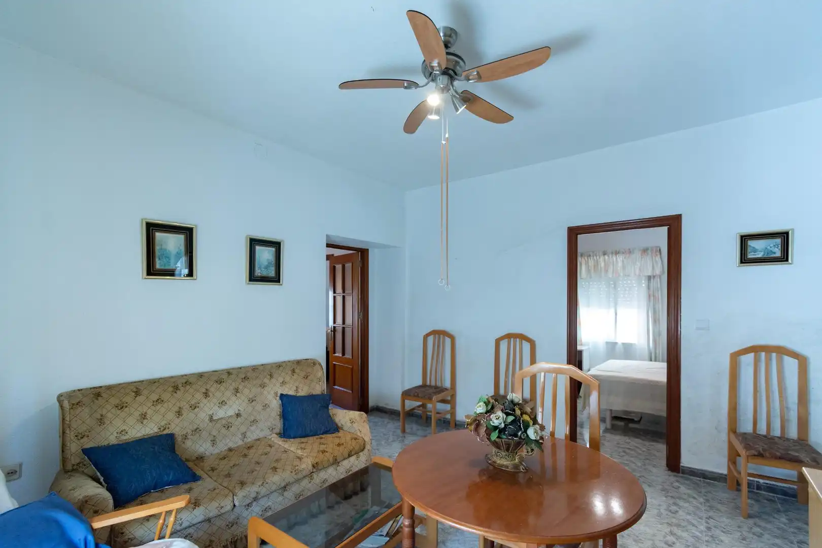 Sala de estar de Casa o chalet en venta en Cartagena con Trastero, Amueblado y Balcón
