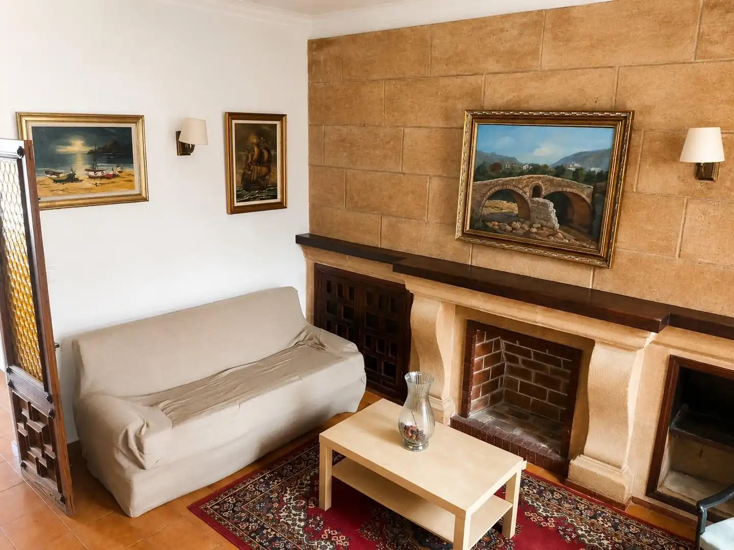Sala de estar de Casa o chalet en venta en Pollença con Terraza y Trastero