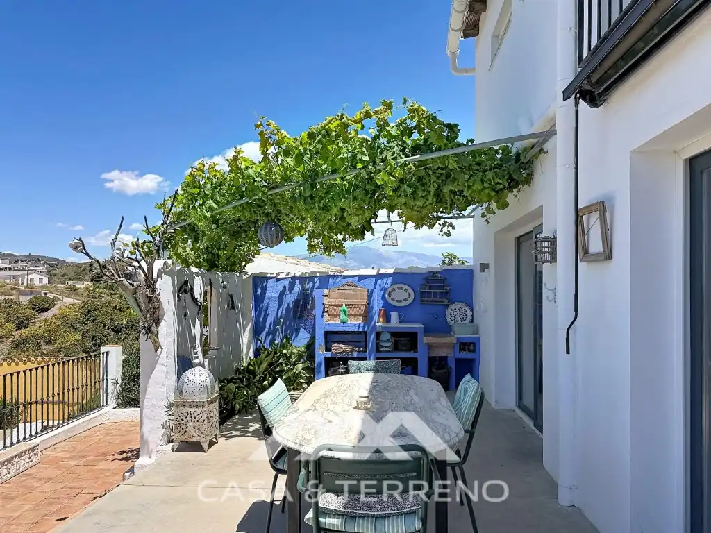 Terraza de Casa o chalet en venta en Vélez-Málaga con Aire acondicionado, Jardín privado y Terraza