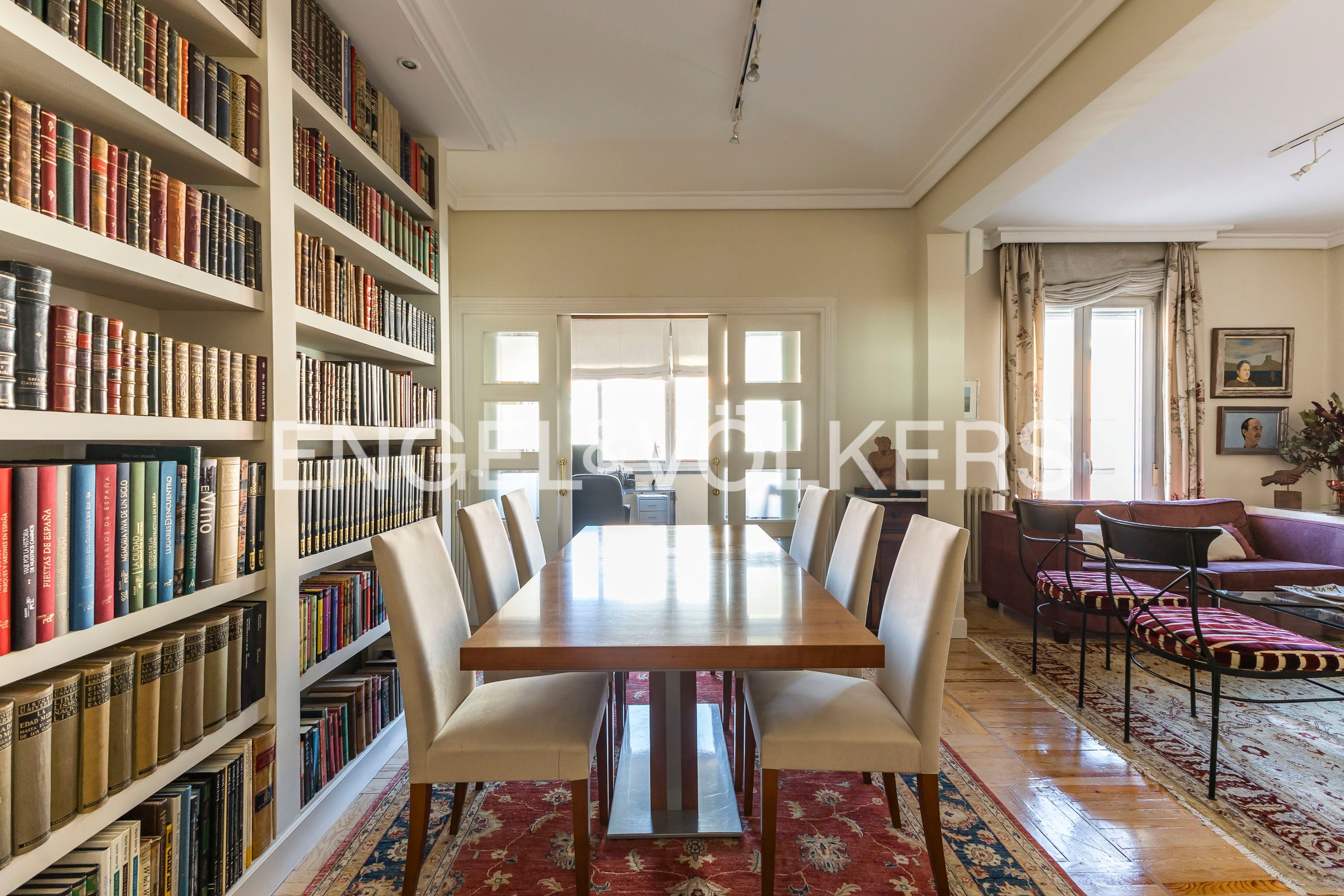 Comedor de Apartamento en venta en  Madrid Capital con Aire acondicionado, Calefacción y Parquet