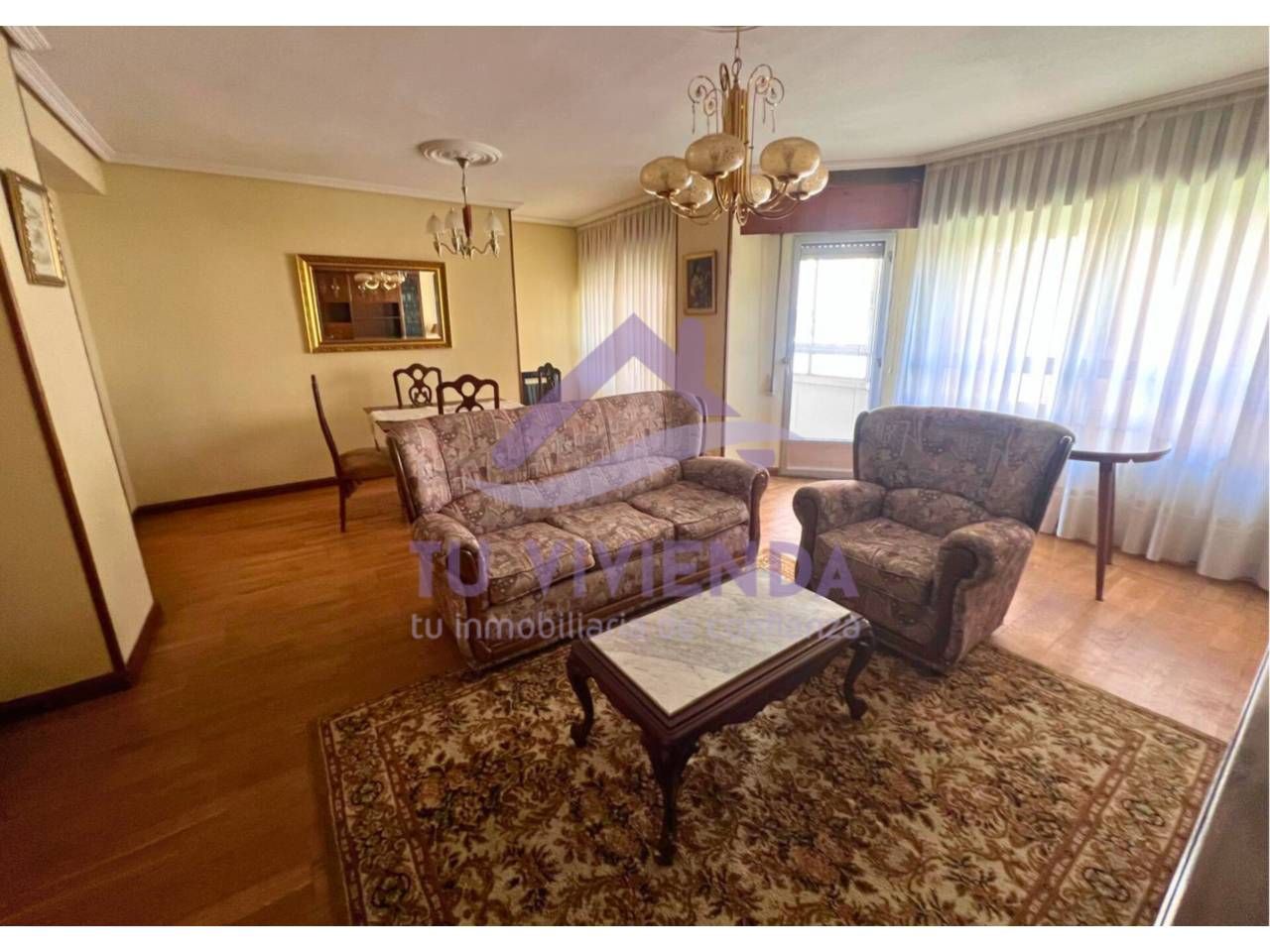 Sala de estar de Piso en venta en Valladolid Capital con Calefacción, Parquet y Terraza