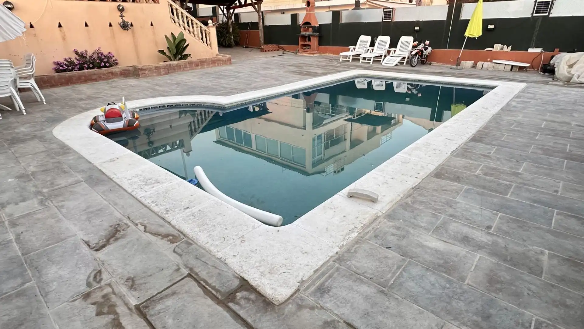 Piscina de Casa o chalet en venta en Mazagón con Aire acondicionado, Calefacción y Jardín privado