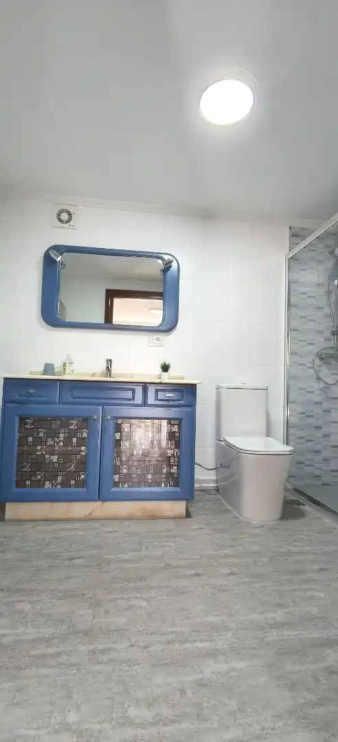 Bathroom of Detached homes for rent in Cedeira  with Heating, Private garden and Parquet flooring