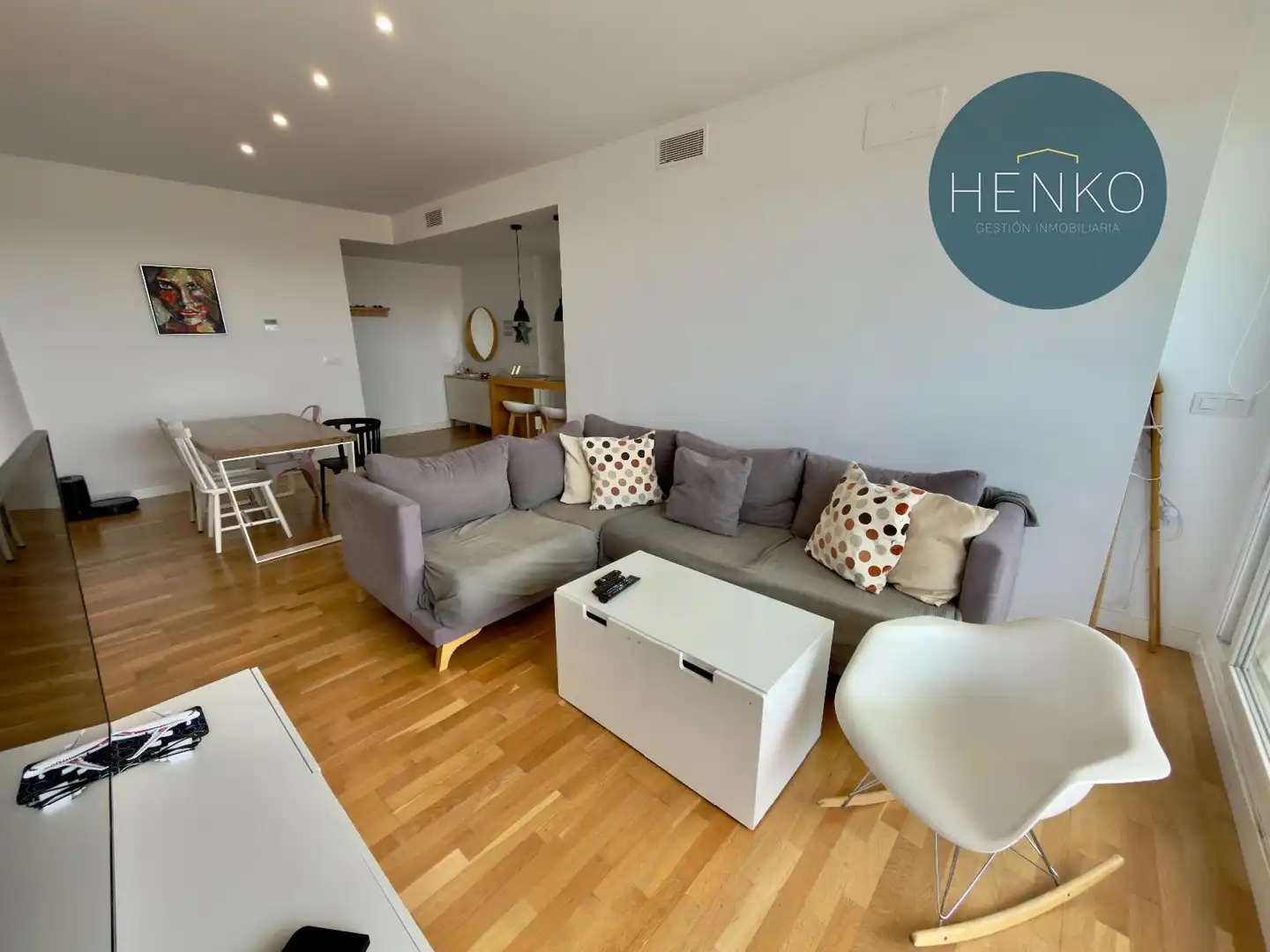 Living room of Flat for sale in Huelva  with Air Conditioner, Heating and Terrace