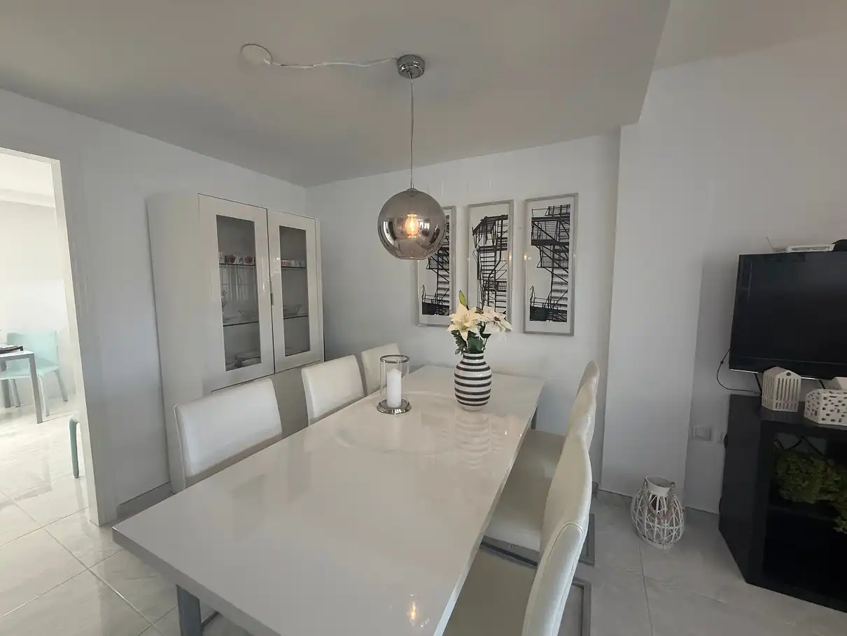 Dining room of Detached homes for sale in Santa Pola  with Air Conditioner, Terrace and Balcony