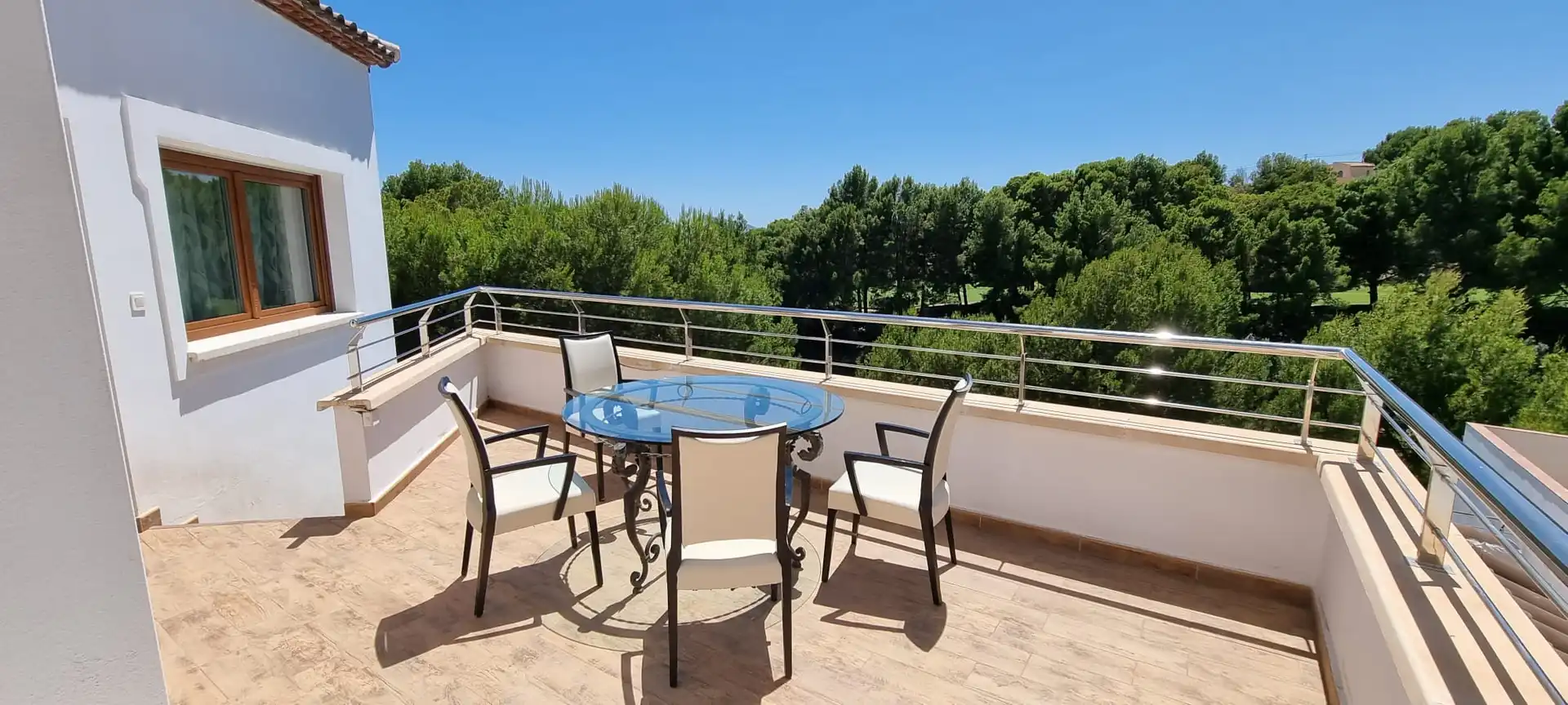 Terraza de Casa o chalet en venta en Altea con Aire acondicionado, Calefacción y Jardín privado