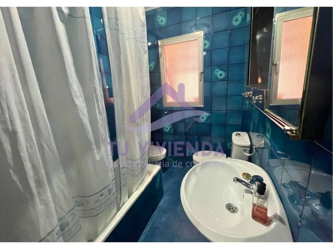 Badezimmer von Wohnung zum Verkauf in Valladolid mit Heizung, Parkett und Terrasse