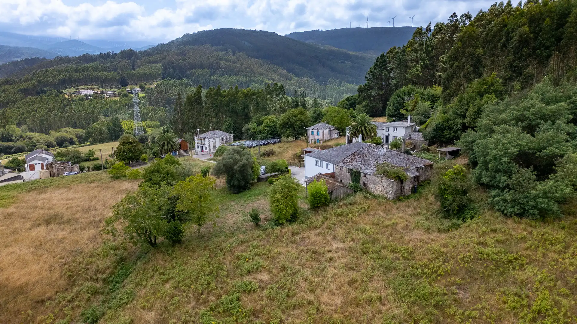 Vista exterior de Finca rústica en venda en Ourol