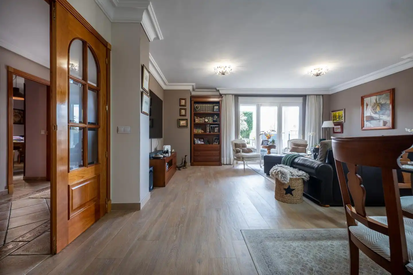 Sala d'estar de Casa o xalet en venda en Ávila amb Calefacció, Jardí privat i Terrassa