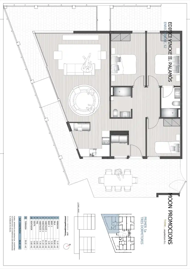 New build Flat with terrace for sale in Carrer de la Font 42I