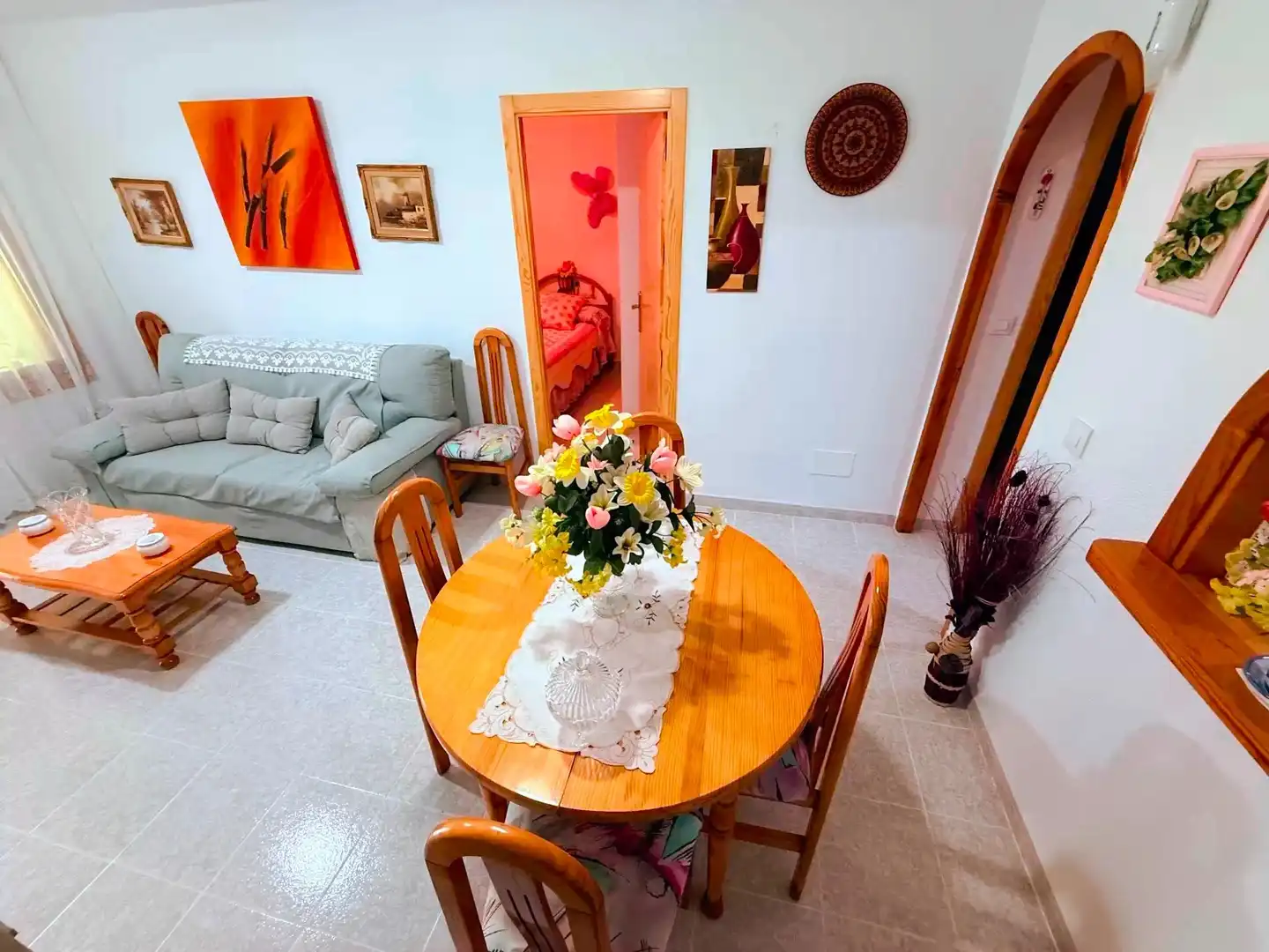 Comedor de Casa adosada en venta en Los Alcázares con Aire acondicionado y Alarma