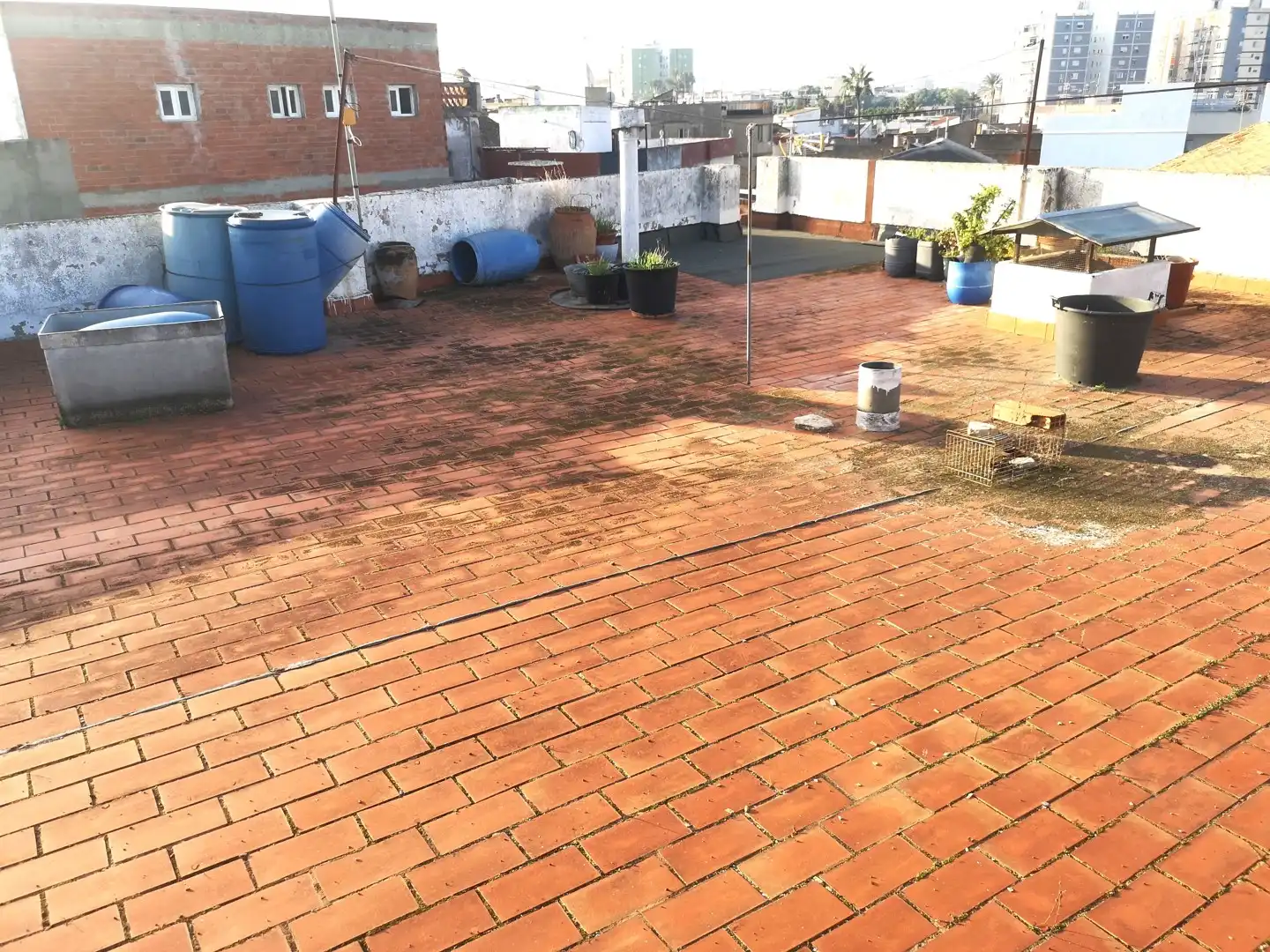 Terrassa de Casa adosada en venda en Alzira amb Terrassa, Traster i Moblat