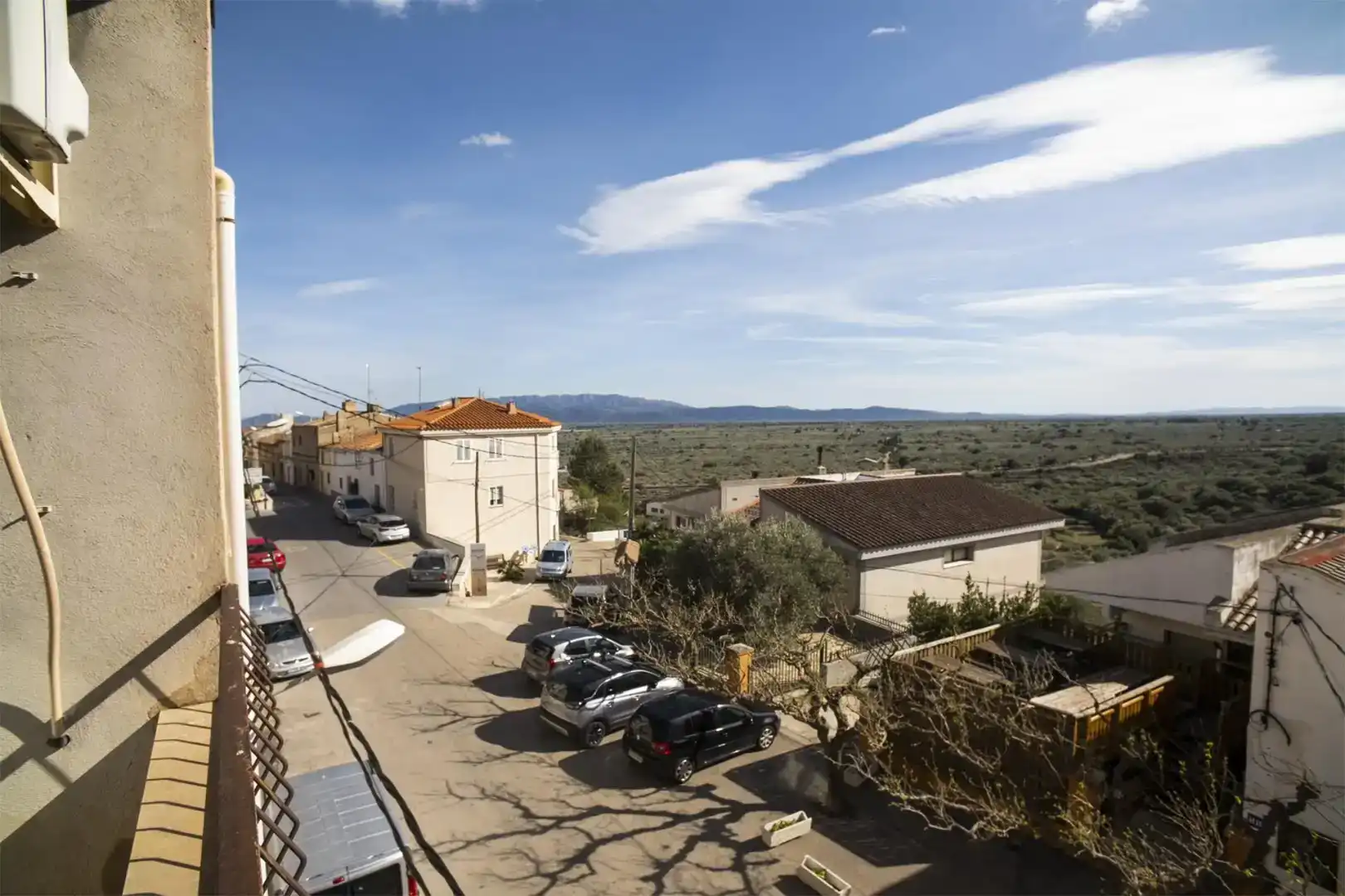 Exterior view of Flat for sale in Mas de Barberans  with Air Conditioner, Parquet flooring and Furnished