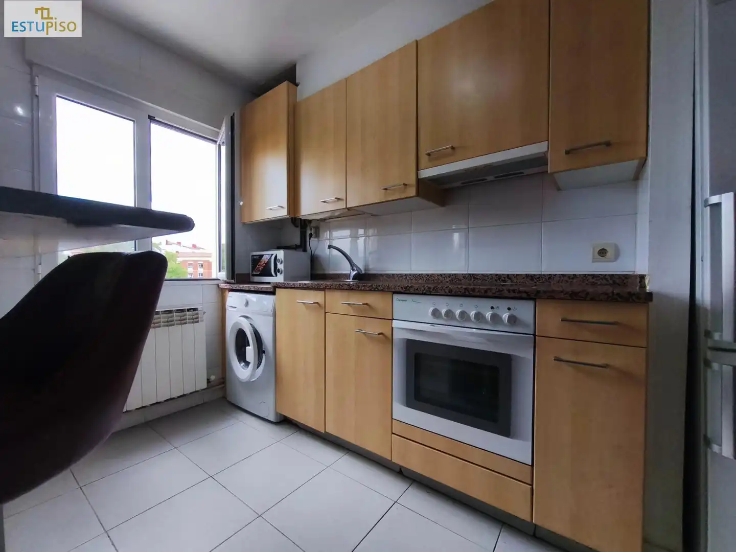 Kitchen of Flat for sale in Vitoria - Gasteiz  with Heating, Storage room and Furnished