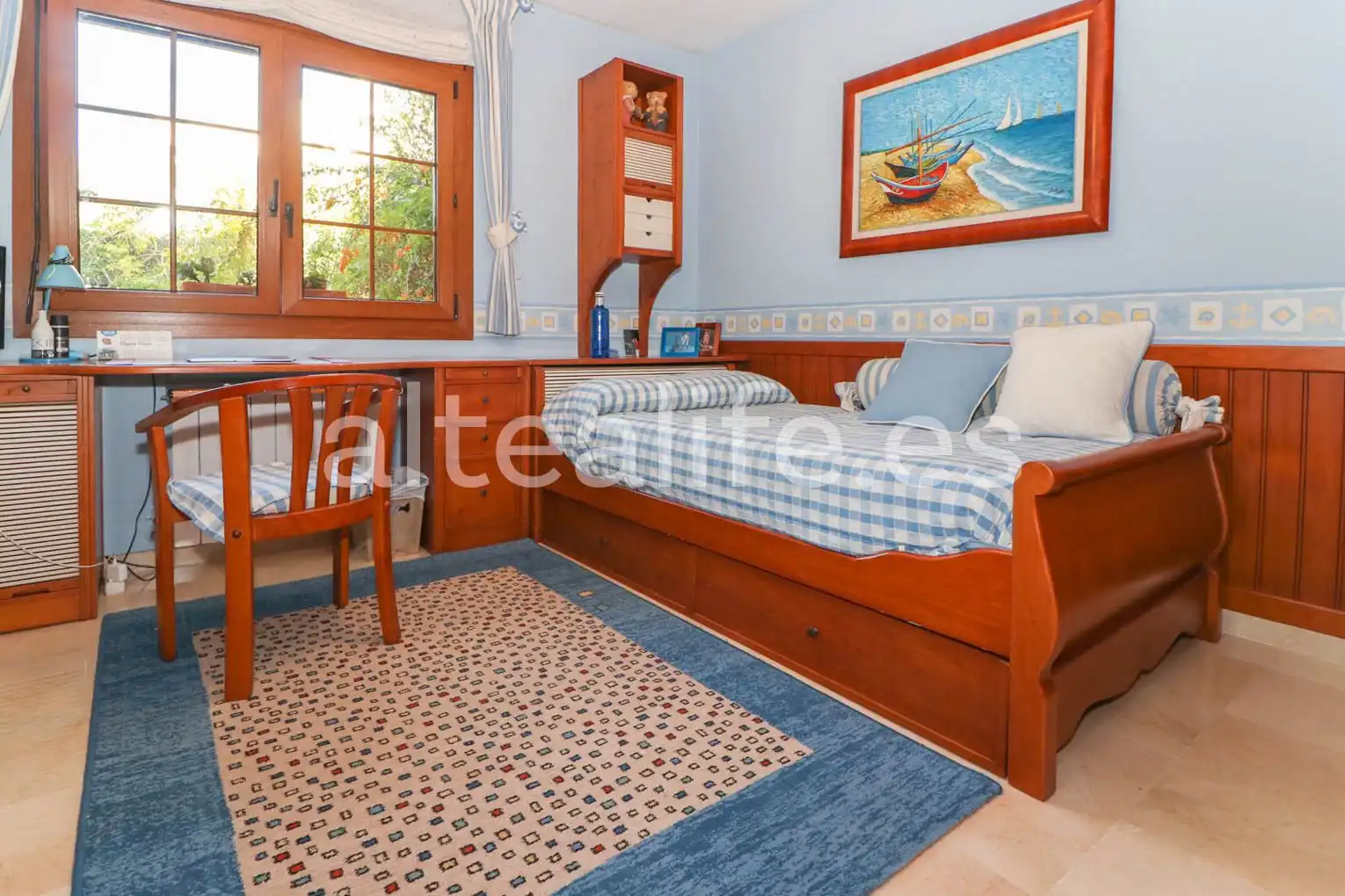 Habitación de Casa o chalet en venta en La Nucia con Aire acondicionado, Calefacción y Jardín privado