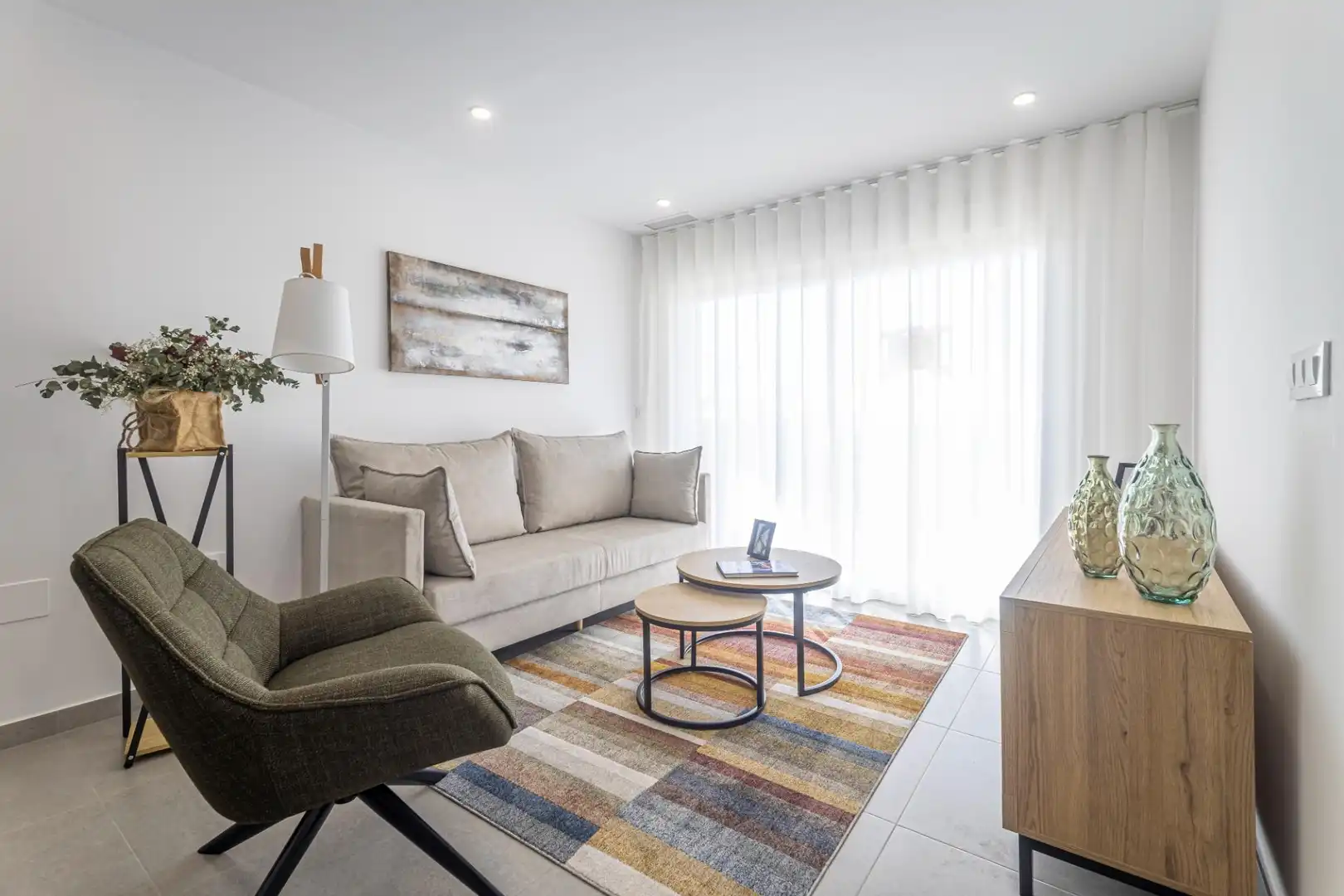 Living room of Flat for sale in La Manga del Mar Menor  with Air Conditioner and Terrace