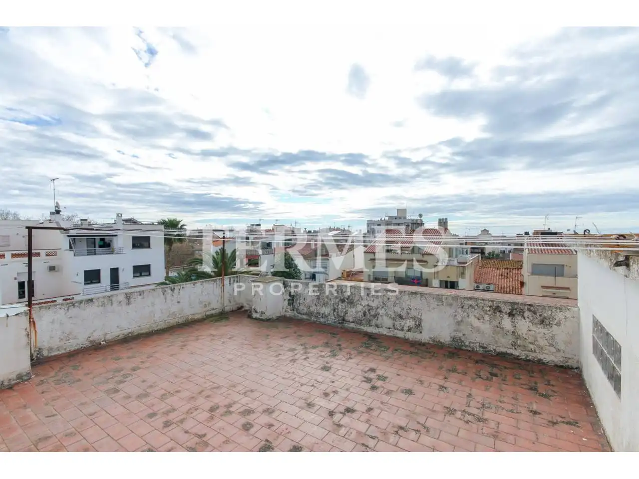 Terraza de Casa adosada en venta en Mataró con Aire acondicionado, Calefacción y Jardín privado