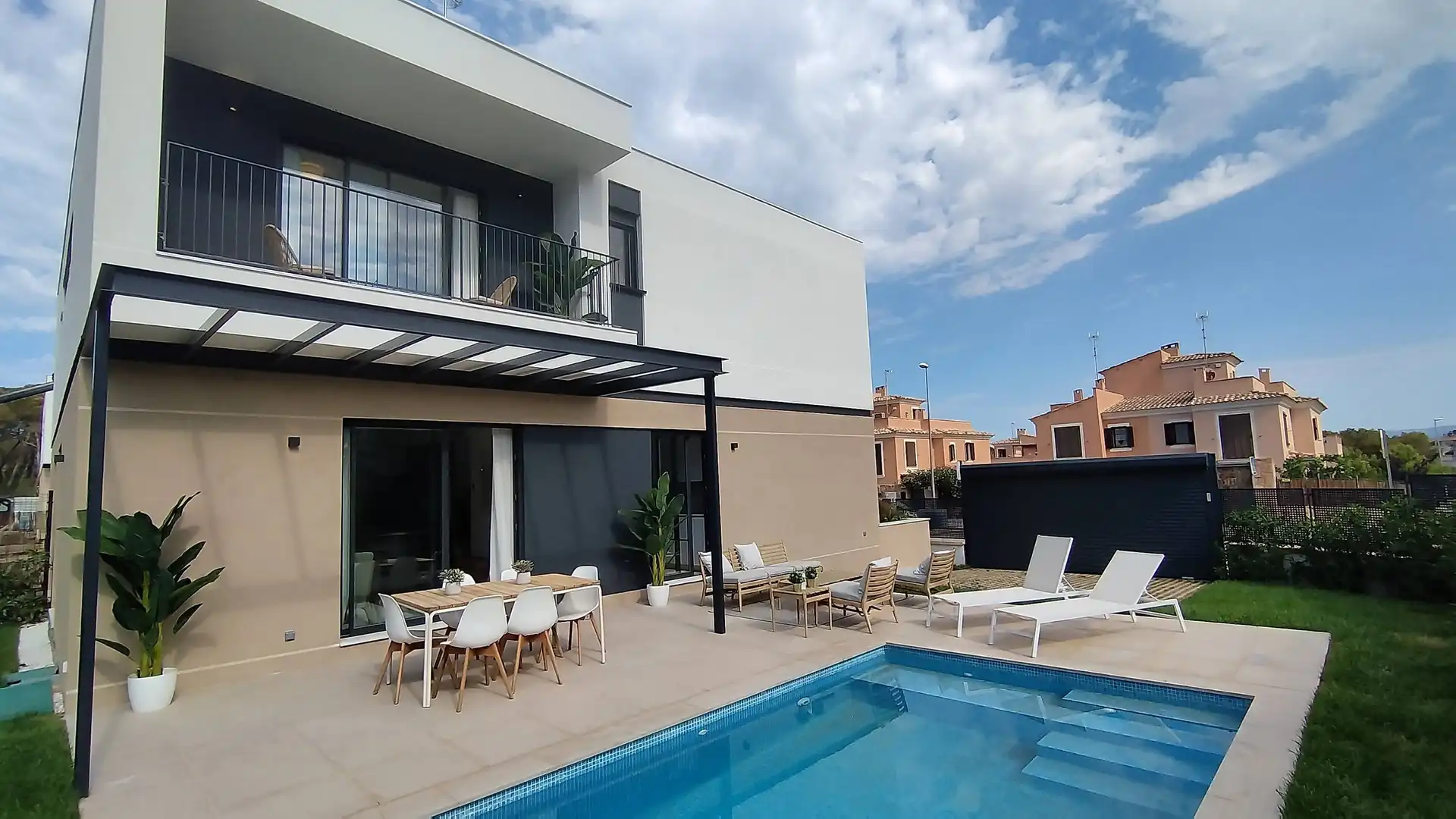 Terrassa de Casa adosada en venda en Llucmajor amb Aire condicionat, Calefacció i Jardí privat